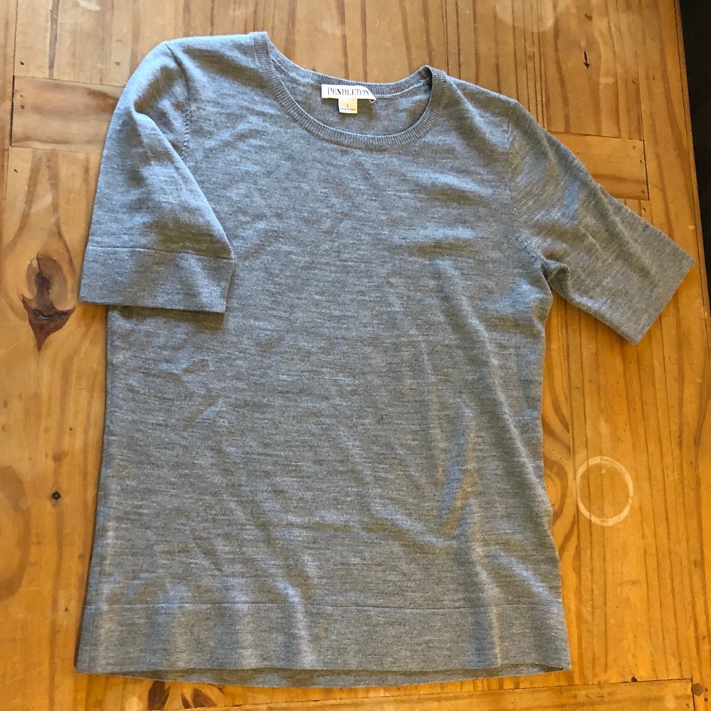 Pendleton Gray Short Sleeve Tee